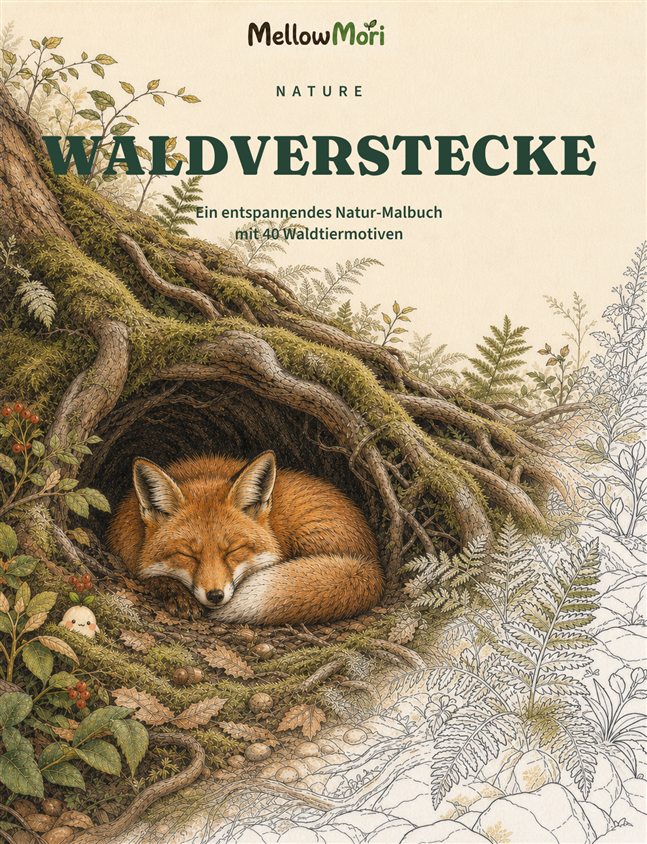 Buchcover von Waldverstecke